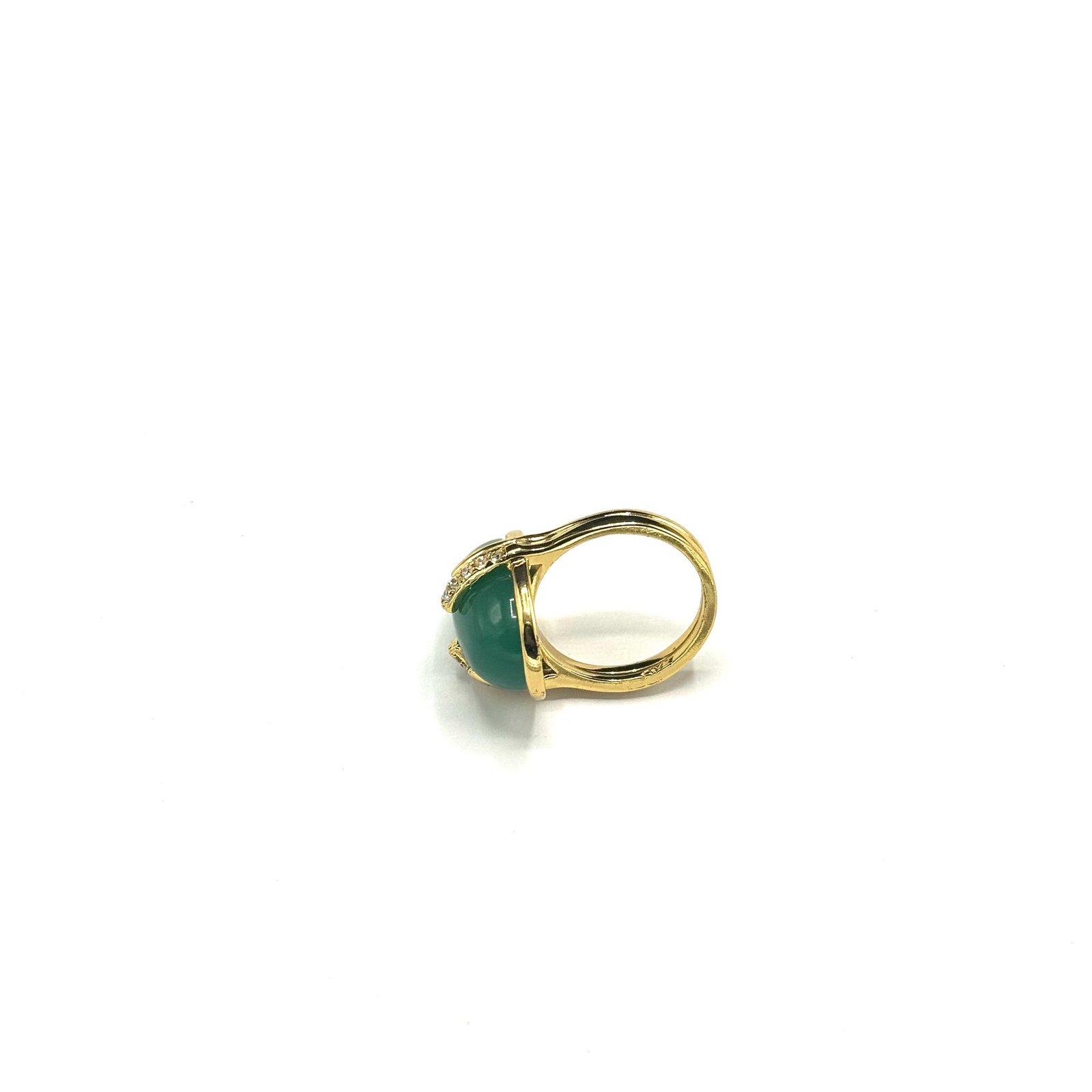 Premium Quality Real Zircone Gold Plated Rings ART-FAJ-5005