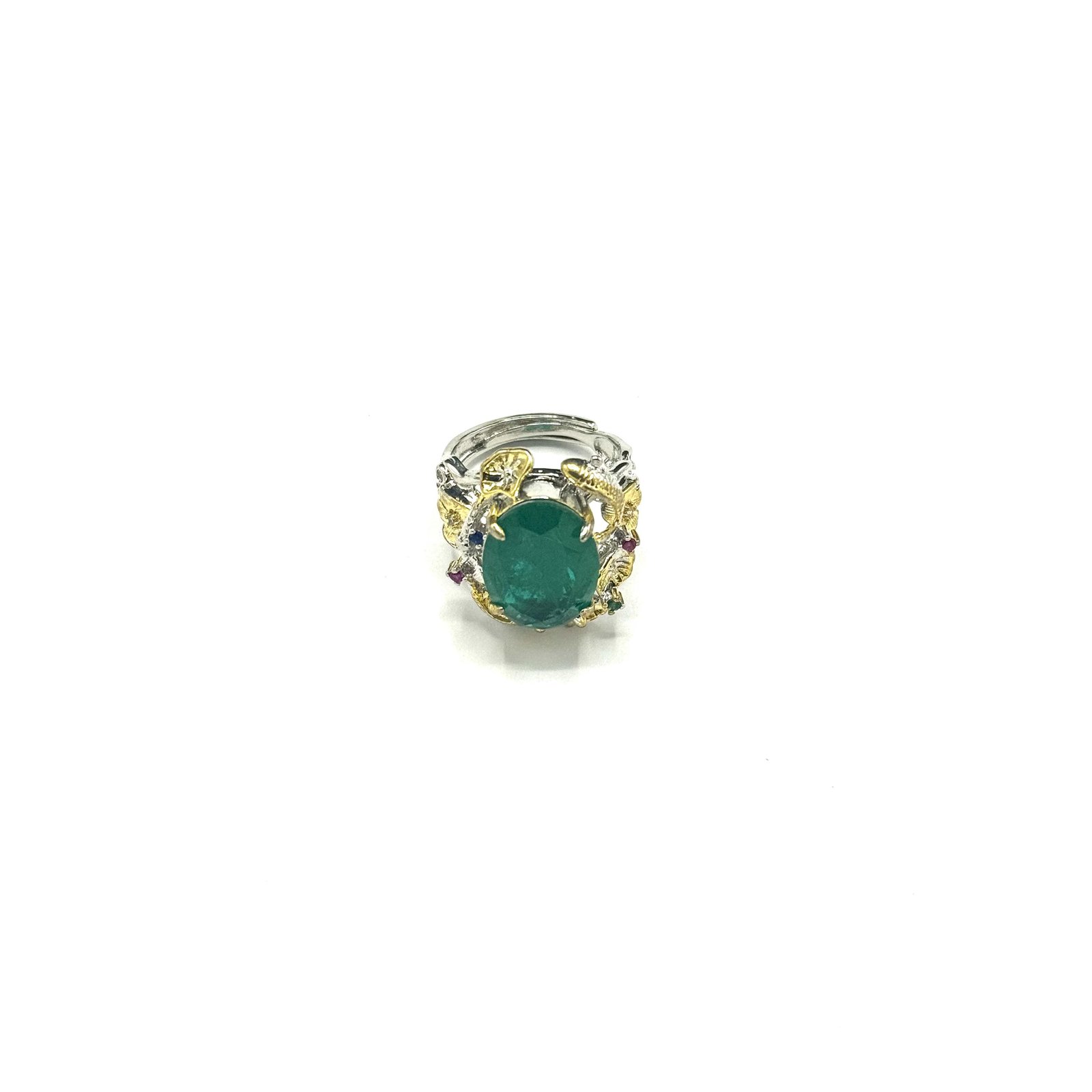 Premium Quality Real Zircone Green Rings ART-FAJ-5022