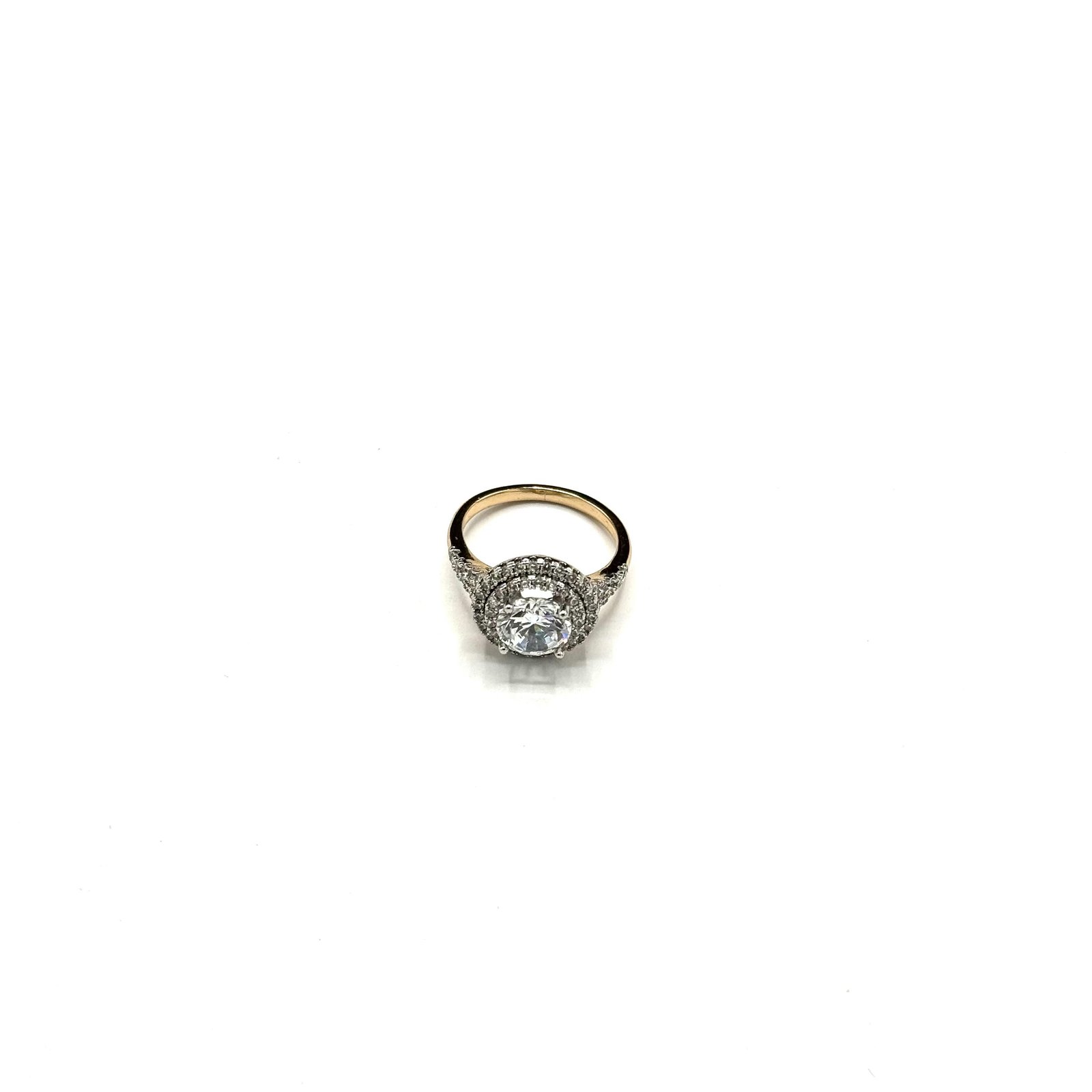 Premium Quality Gold Plated Diamond Cut Rings ART-FAJ-5112