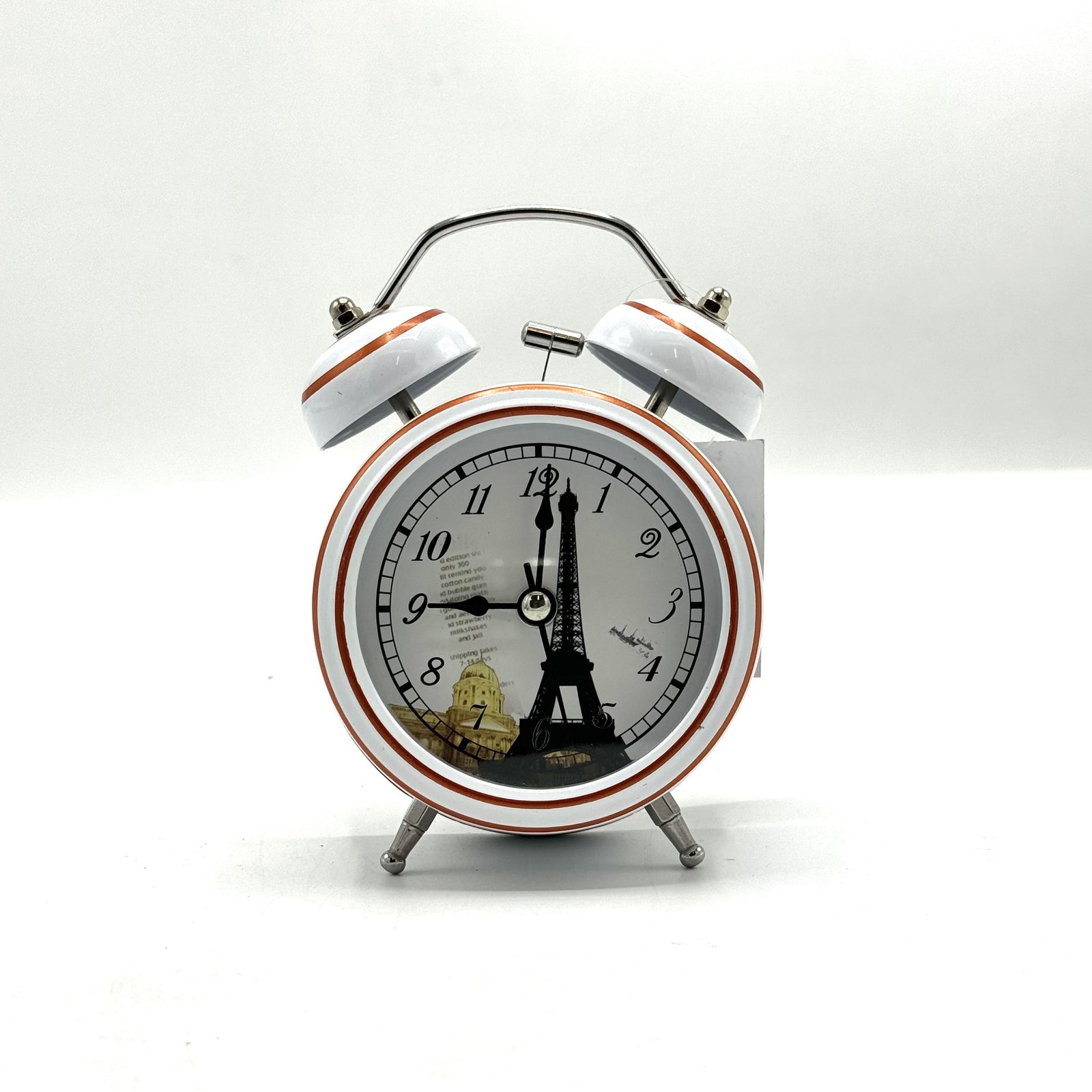 Decor Metal Double bells Small Alarm Clock ART-N-2244