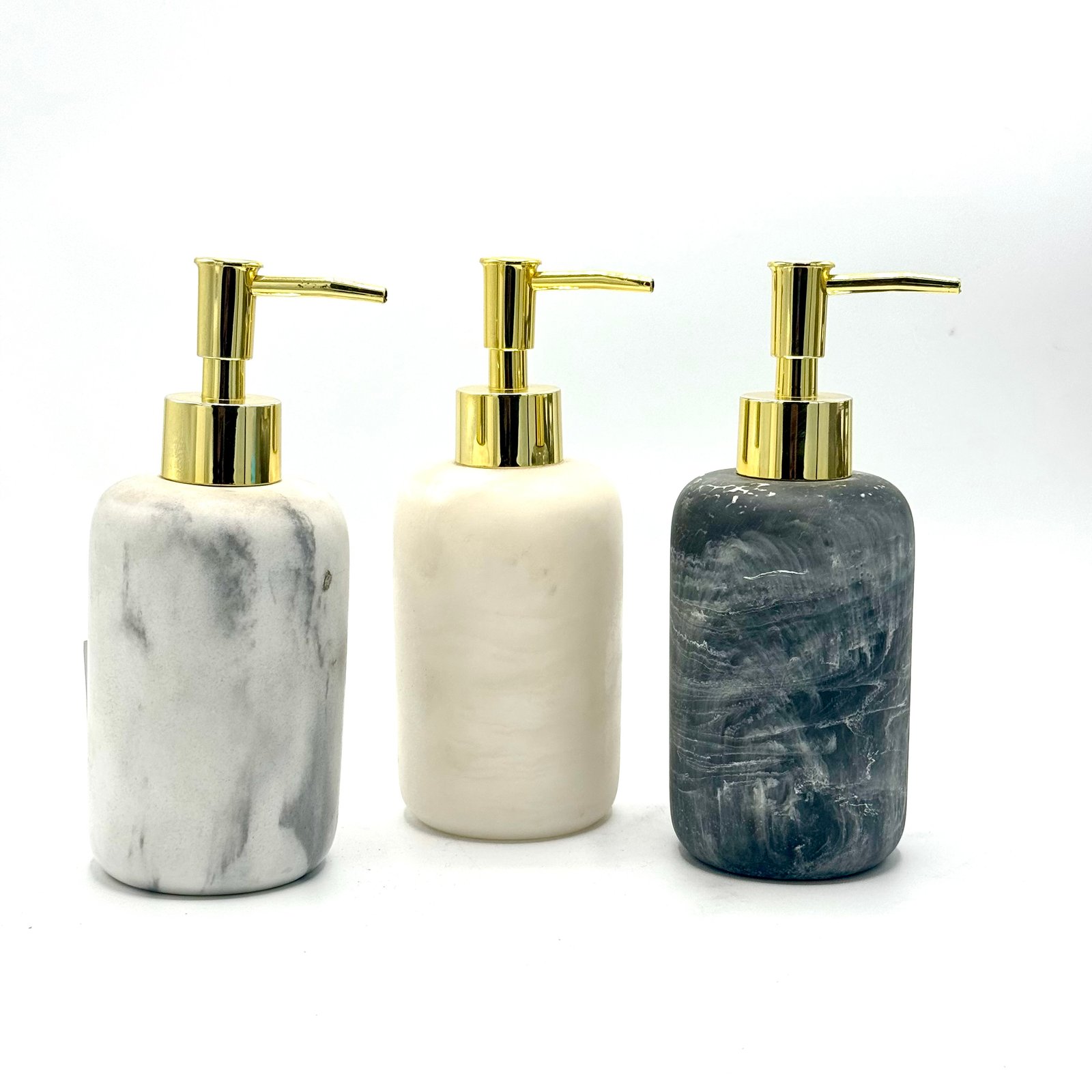 Decor Gray White Texture Soap Dispenser ART-N-2627