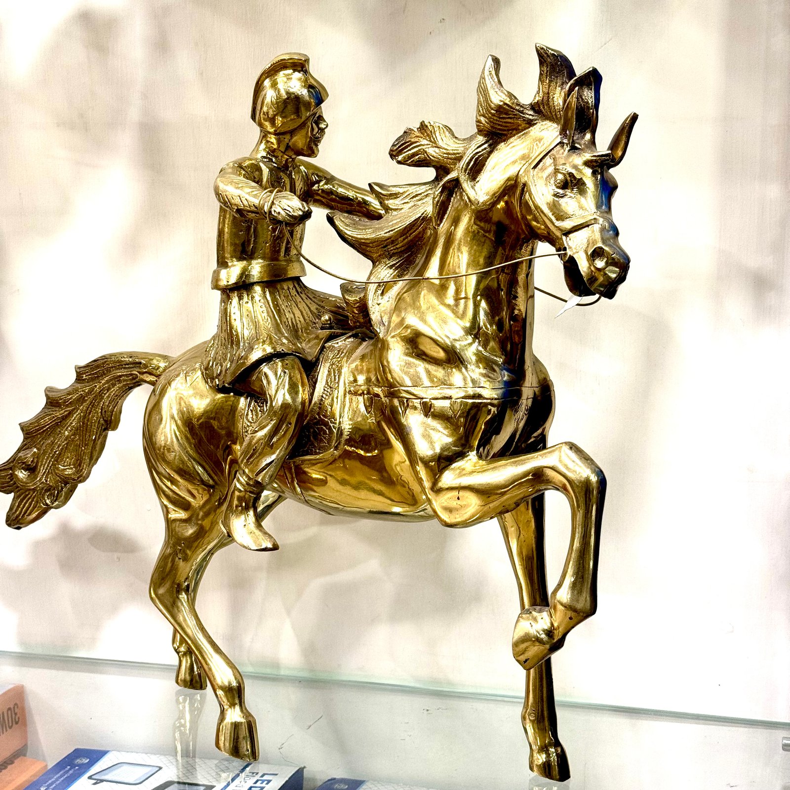 Decor Horse And Rider Style Figure and Scalpture ART-N-2703