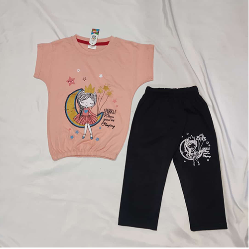 Girls Tshirts and Trousers ART-PKKB-012