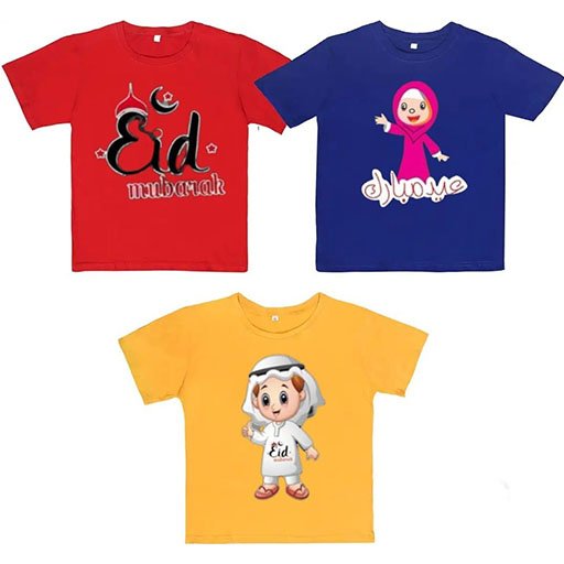 Pack Of 3 Kid Summer T shirts