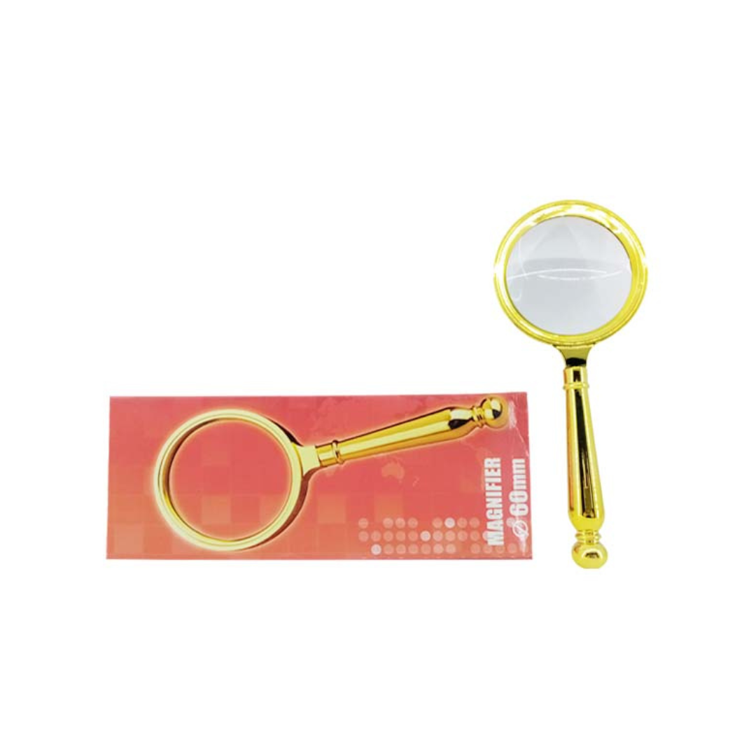 Golden Magnifying Glass