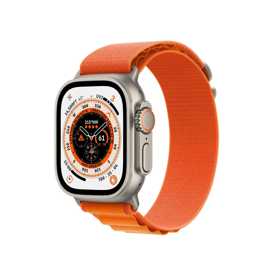 Apple Watch Strap Orange Alpine Loop