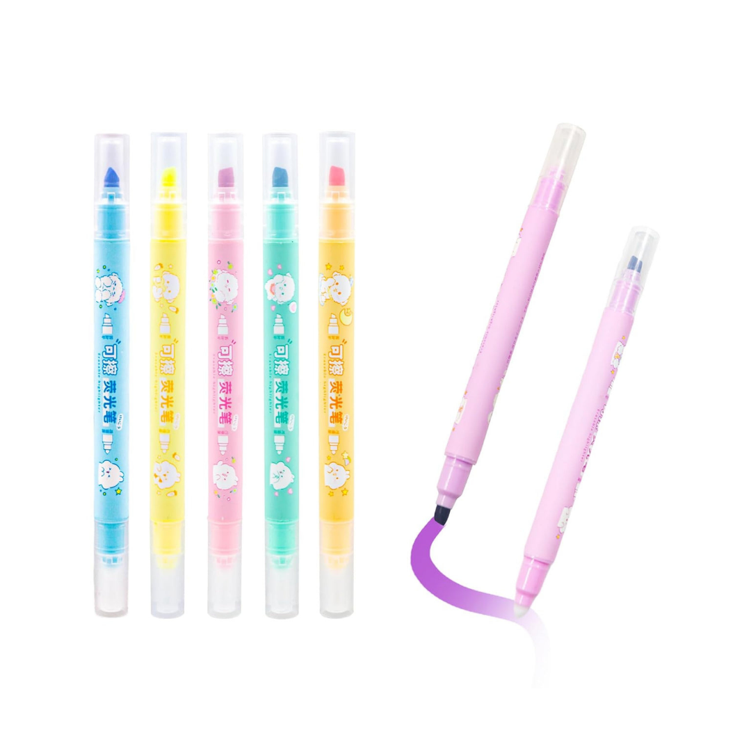 Erasable Colorful Highlighter Marker