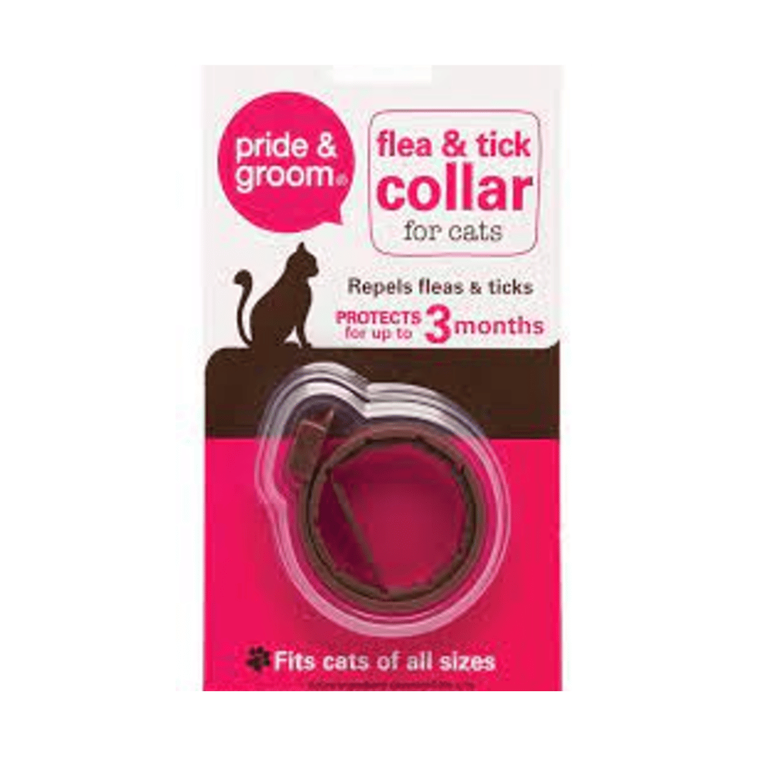 PRIDE & GROOM - Flea & Tick Cat Collar - PG008