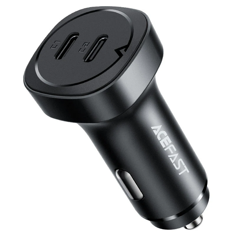 Dual USB-C 72W Fast Car Charger - MFI Approved