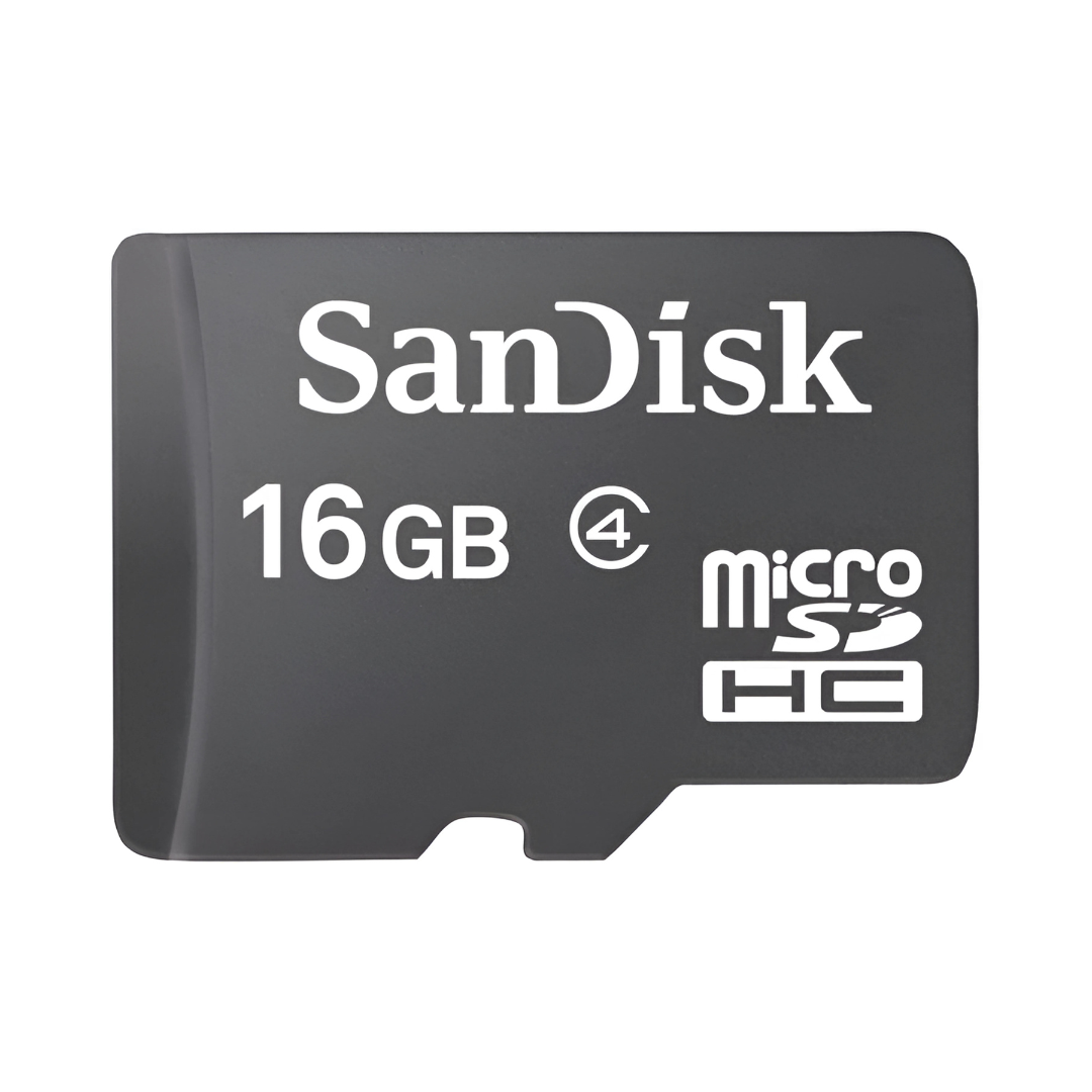 SanDisk 16 GB Class 4 microSDHC Flash Memory Card