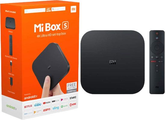 Xiaomi Mi Box S 4K Ultra HD Streaming Media Player Android TV Box