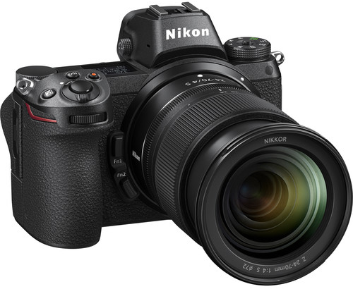 Nikon Z 6 with nikkor z 24-70mm f4 s lens