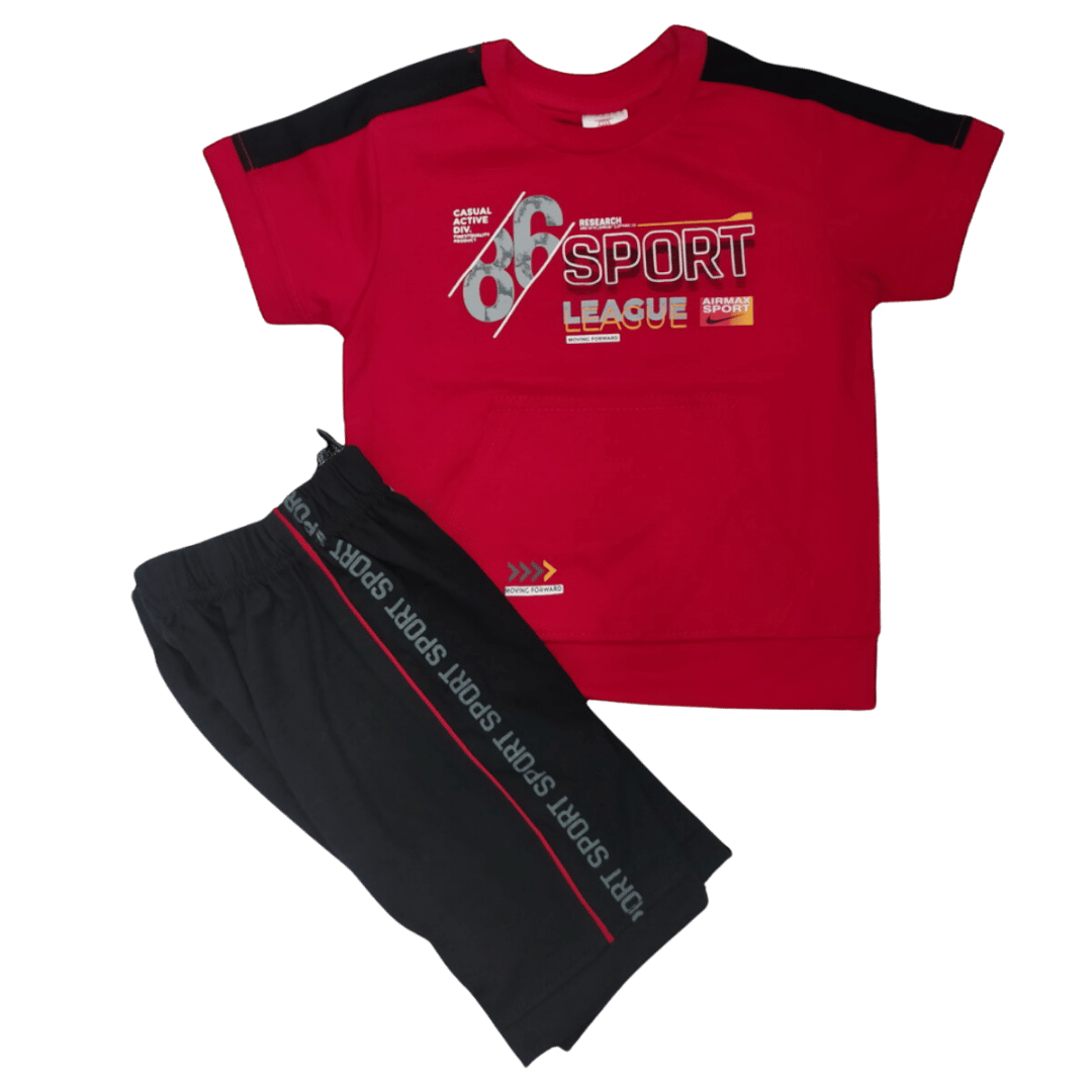 Boys’ Athletic Suit Set (1-4 Years)